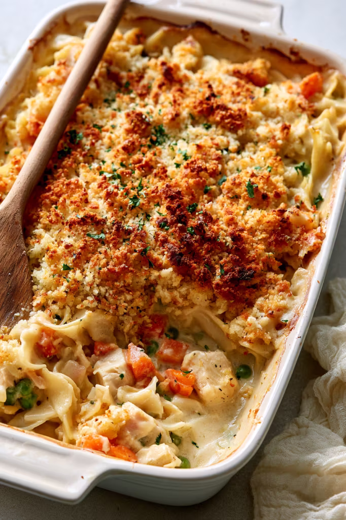 Creamy Chicken Noodle Casserole2-