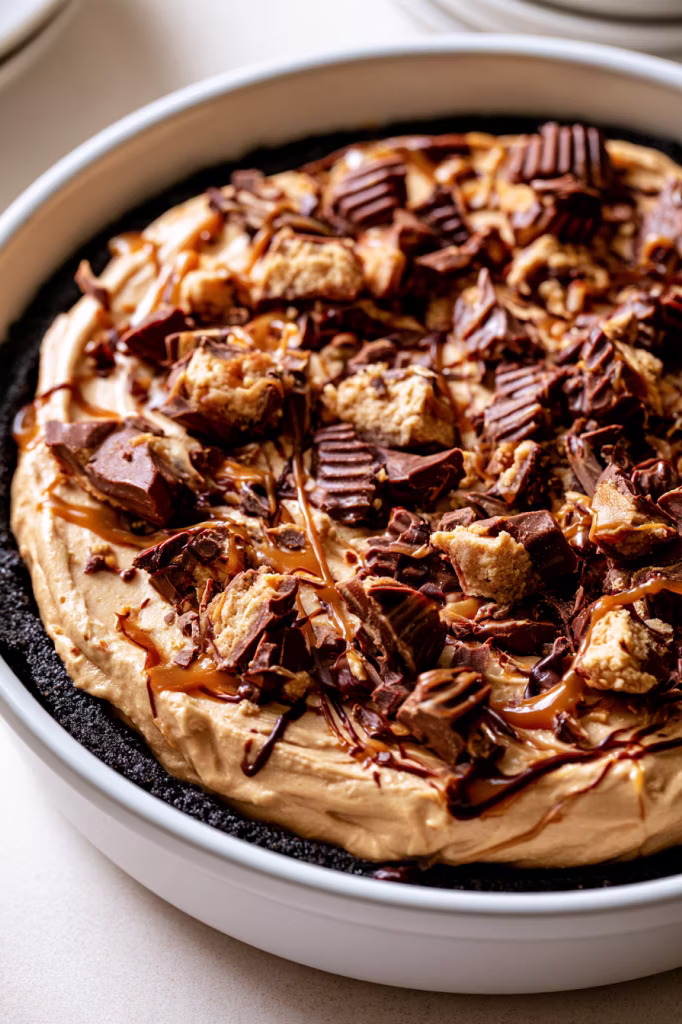 Homemade Peanut Butter Pie4-