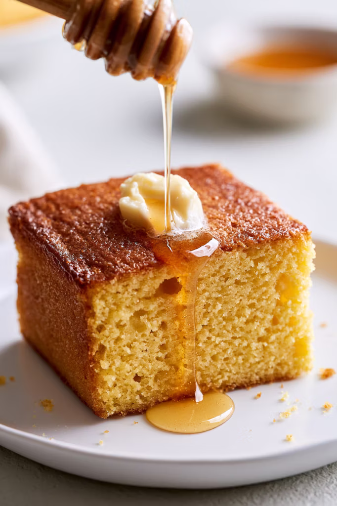 Moist Honey Cornbread4-