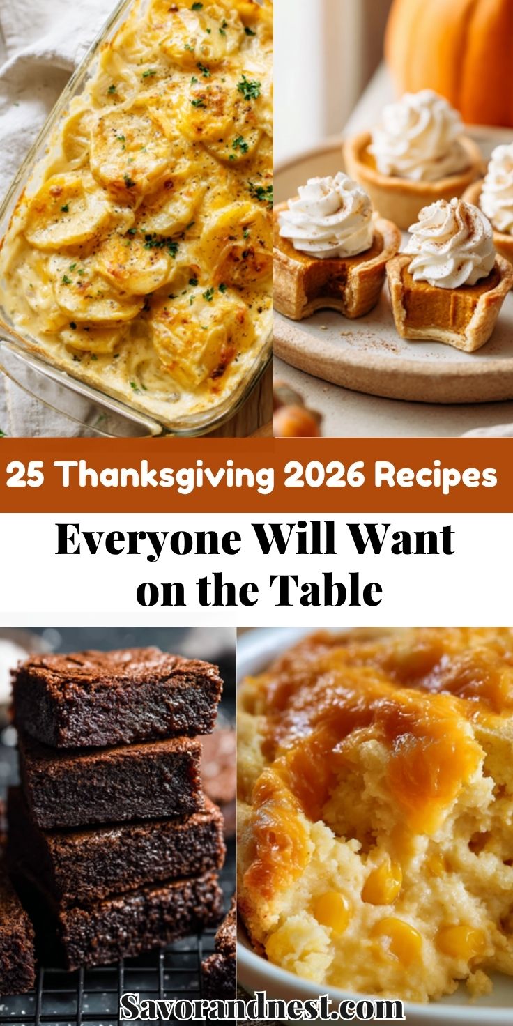 25 Thanksgiving 2026 Recipes Everyone Will Want on the Table