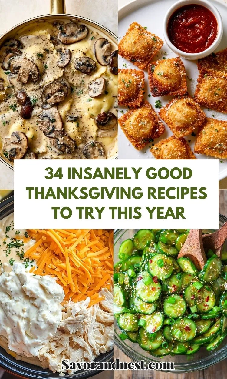 34 Insanely Good Thanksgiving Recipes to Try This Year