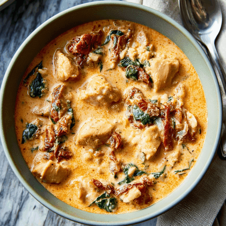 Budget Creamy Chicken Gnocchi Soup with Spinach 2