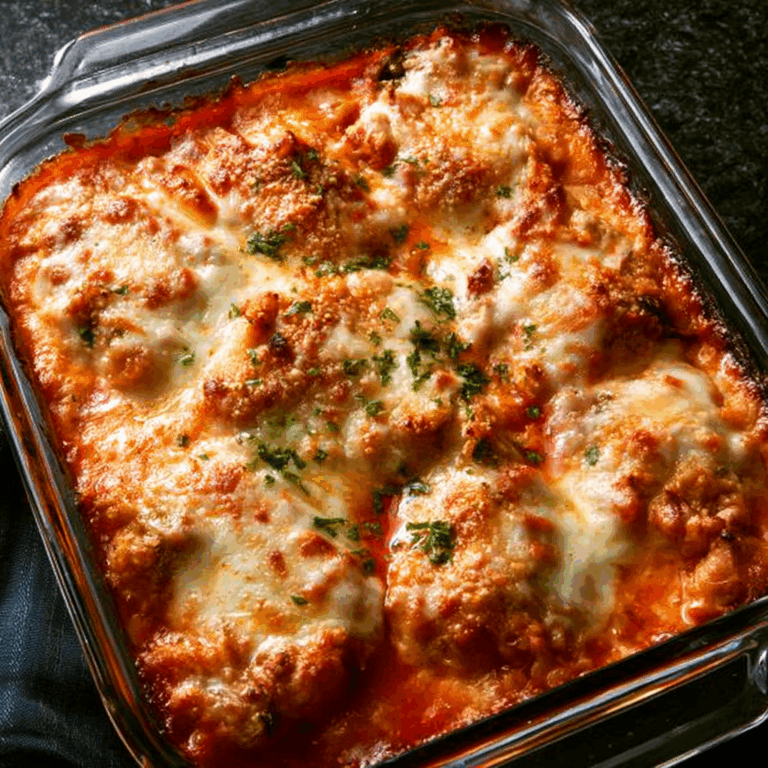 Chicken Parmesan Casserole, Lazy Dinner Recipe 6