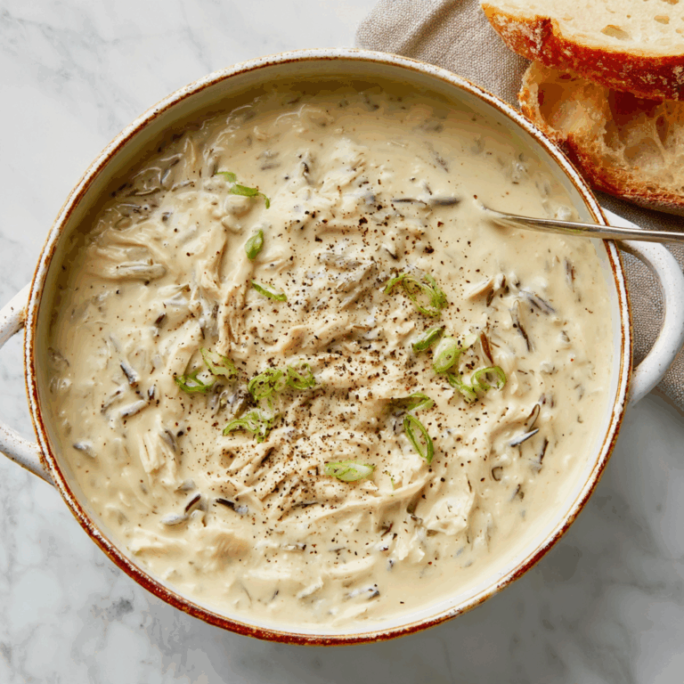 Fast Rotisserie Chicken Wild Rice Soup (35 Minutes, One Pot, Incredibly Creamy) 4